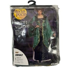 Disney Hocus Pocus Winifred Sanderson Halloween Costume MEDIUM 8-10